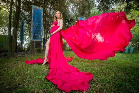 "Lorenza" - Vestido de embarazada para sesión de fotos