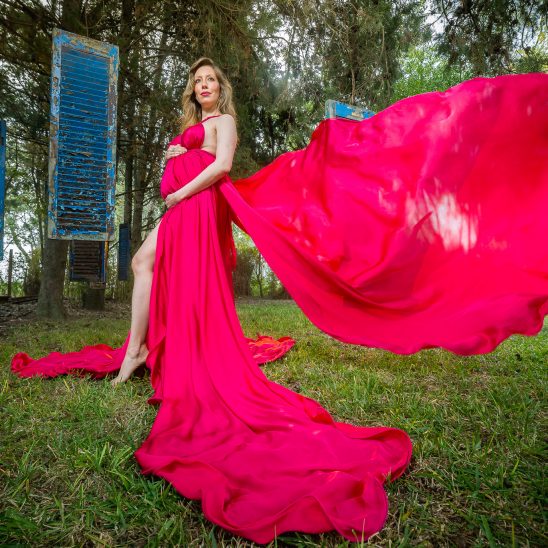 "Lorenza" - Vestido de embarazada para sesión de fotos