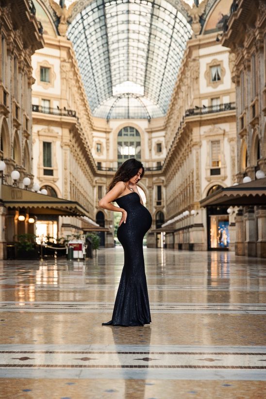 Shooting en Galería Vittorio Emanuele, Milano