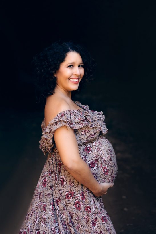 Rosalia Vestido sesión de fotos de embarazo