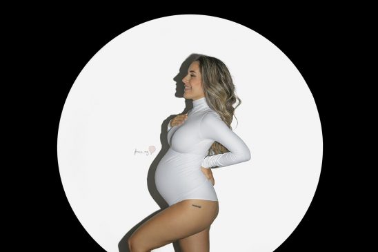 Body "Jolie" - Body de embarazada para sesión de fotos