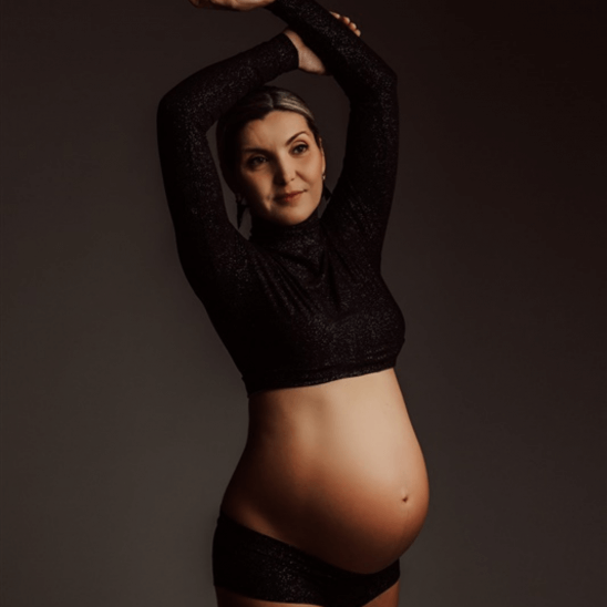 Conjunto "Desiree" - Top y braguita para fotos de estudio - Imagen 2