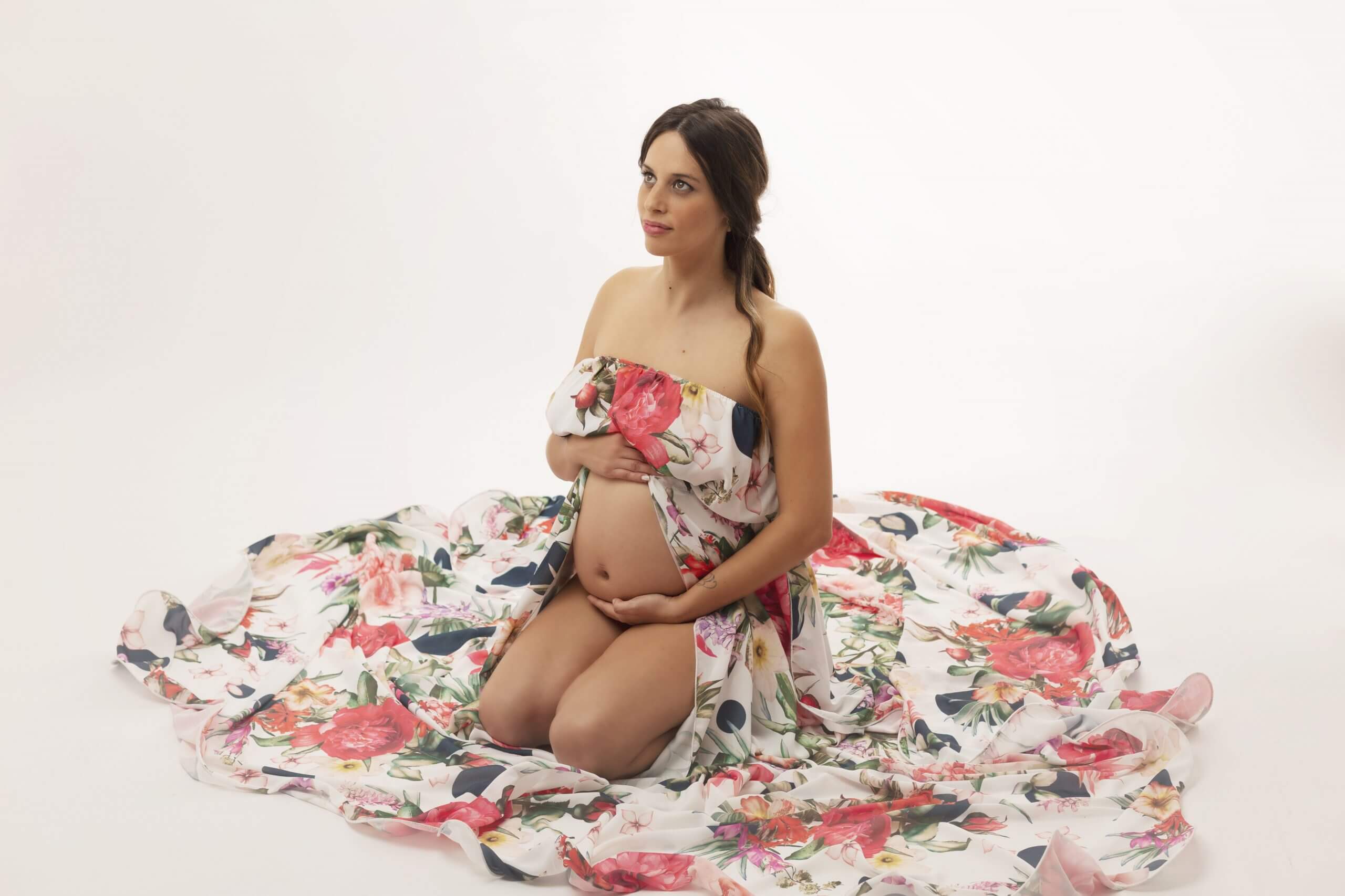 "Ibelís" - Falda, top y manguitos para sesión de fotos - Imagen 2