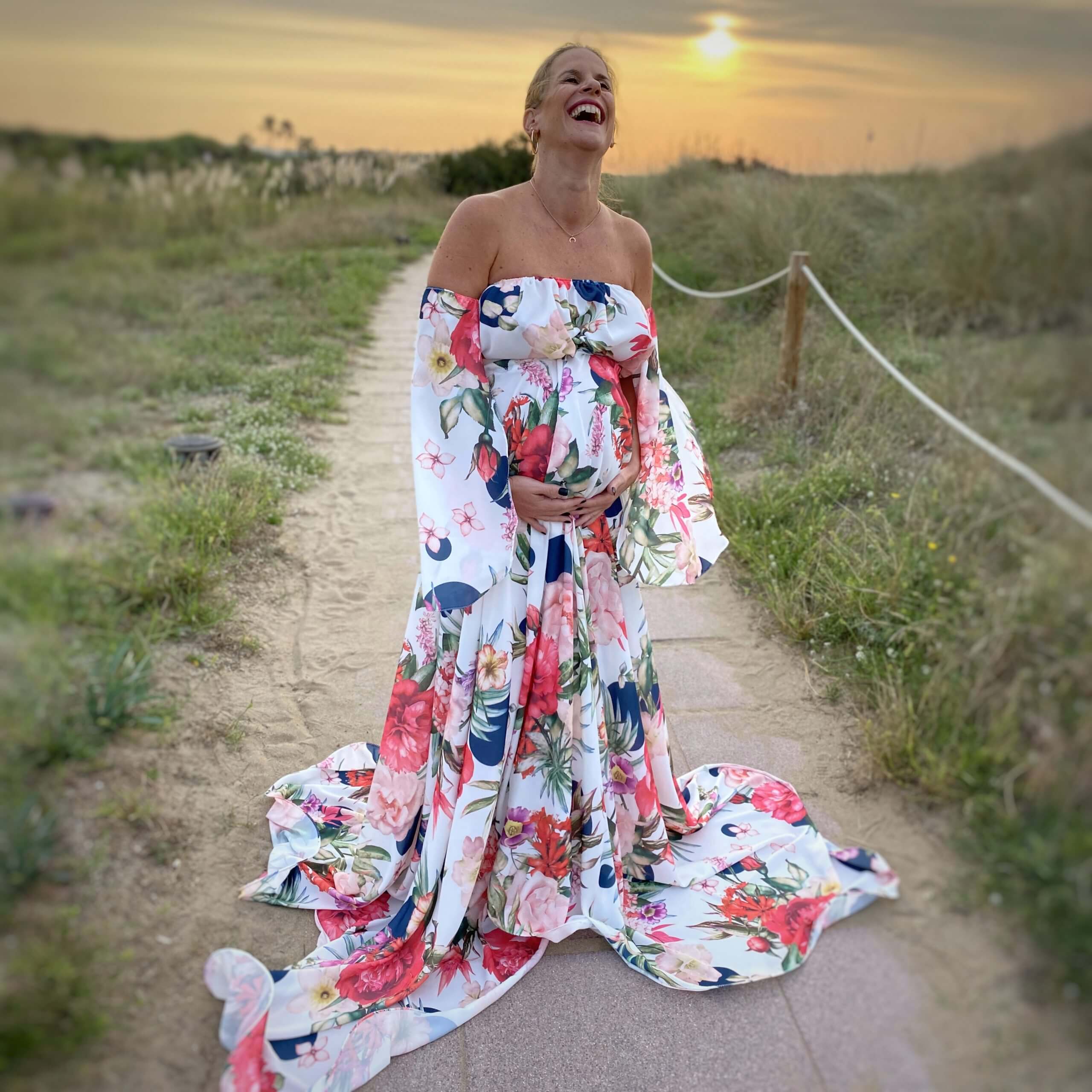"Ibelís" - Falda, top y manguitos para sesión de fotos - Imagen 6