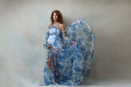"Mia" vestido de embarazo para sesiones de fotos - Imagen 4
