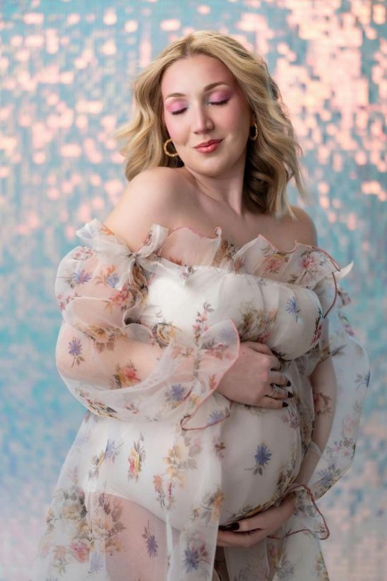 "Mia" vestido de embarazo para sesiones de fotos - Imagen 2